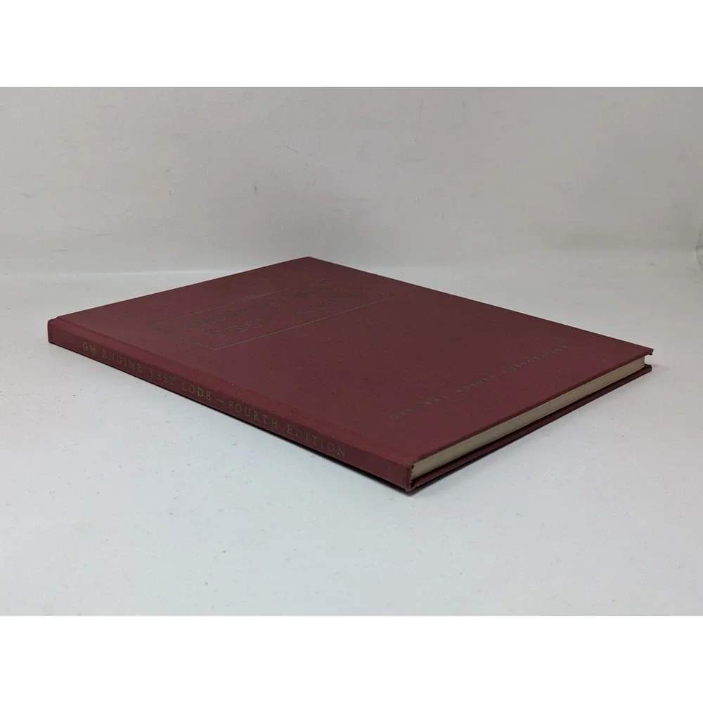 General Motor Corporation / Automotive Engine Test Code 1954 4th Edition‎